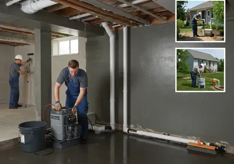 Basement Waterproofing and Flood Prevention process in Clay County, MS